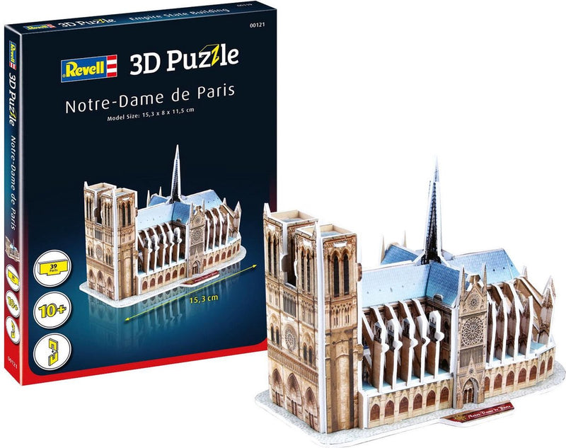 Afbeelding laden in galerijviewer, Revell puzzel - 00121 notre-dame de paris 3d puzzel