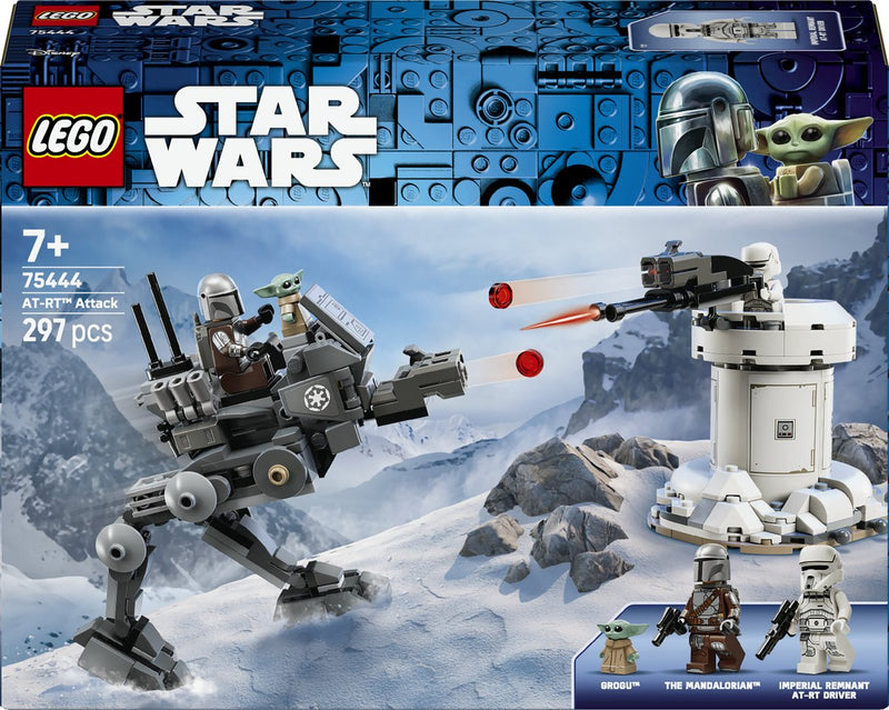 Afbeelding laden in galerijviewer, Lego ® star wars™ at-rt™ aanval - bouwset met minifiguur van de mandalorian™ en grogu™ - vanaf 7 jaar - 75444