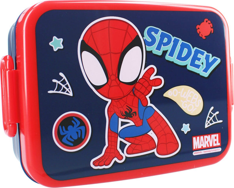 ギャラリービューアに画像をロードする, Vadobag spidey - blauw - lunchbox