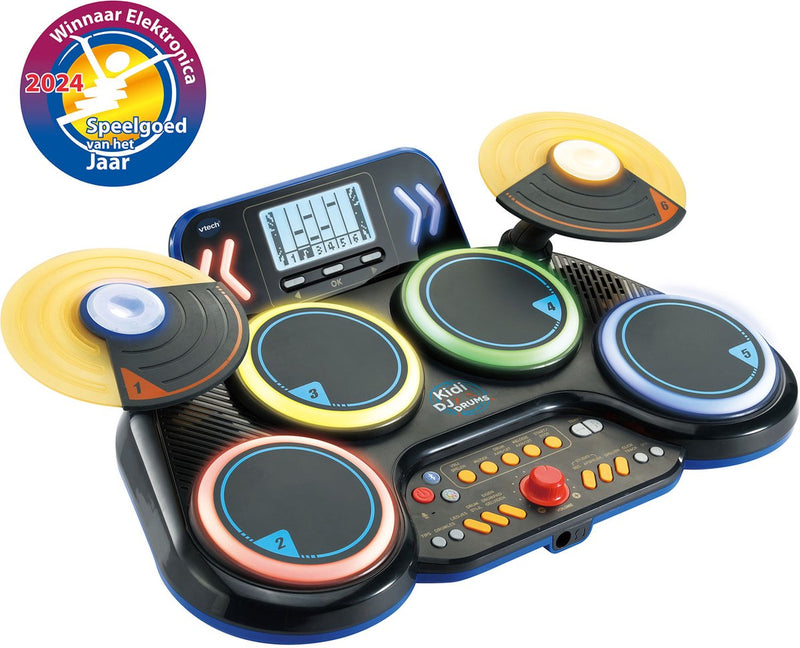 Chargez l'image dans la visionneuse de la galerie, Vtech kidi dj drums - interactief speelgoed - stimuleert creativiteit - inclusief opname functie bluetooth - speelgoed vanaf 6 jaar