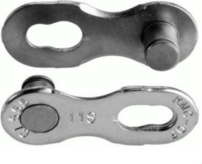 Afbeelding laden in galerijviewer, KMC Fietsketting MissingLink 11NR EPT Zilver 5.65mm Niet Herbruikbaar