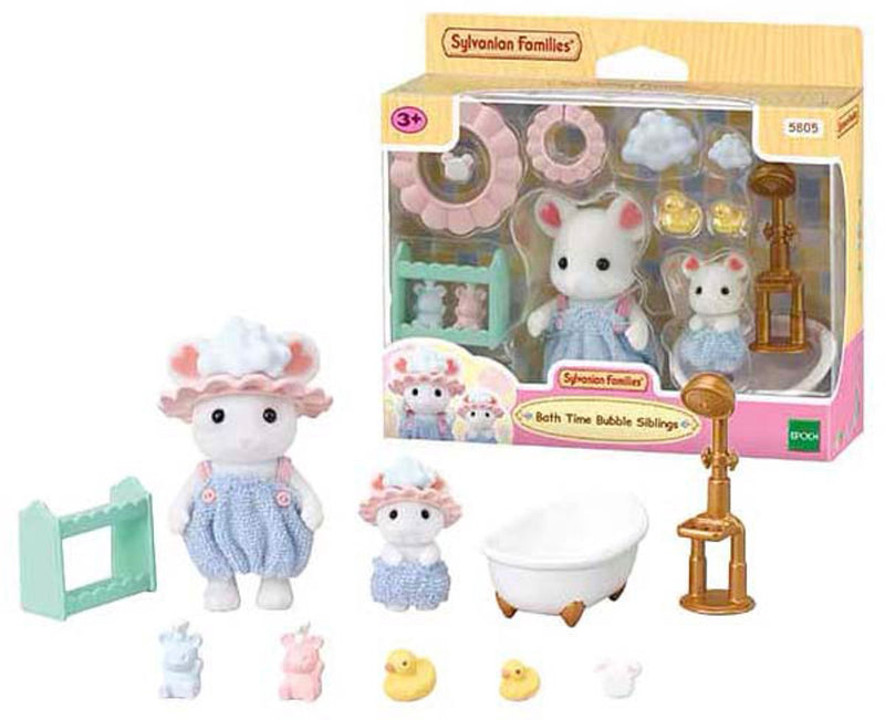 ギャラリービューアに画像をロードする, Sylvanian families 5805 bubbel badtijd broer- zus