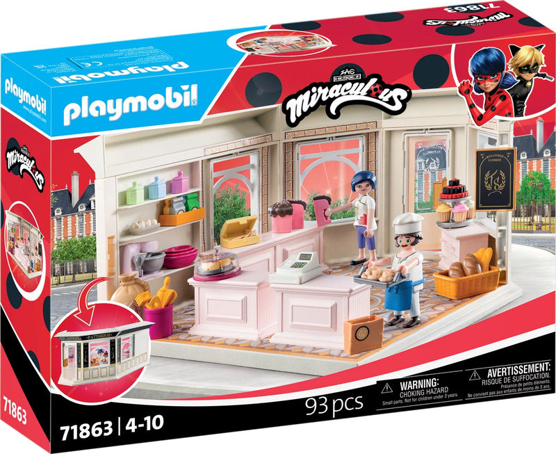 Chargez l'image dans la visionneuse de la galerie, Playmobil miraculous franse bakkerij -71863
