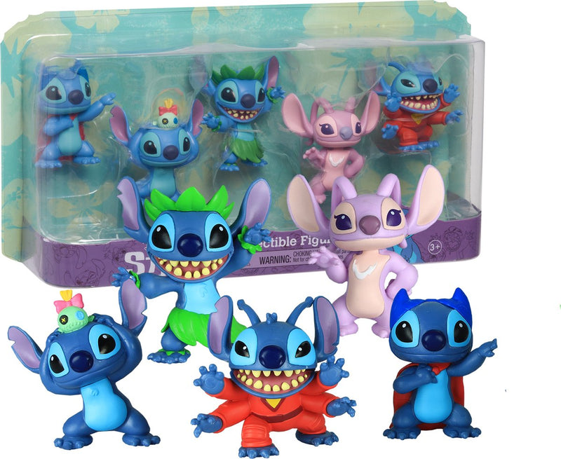 Afbeelding laden in galerijviewer, Spectron disney stitch - set van 5 speelfiguren