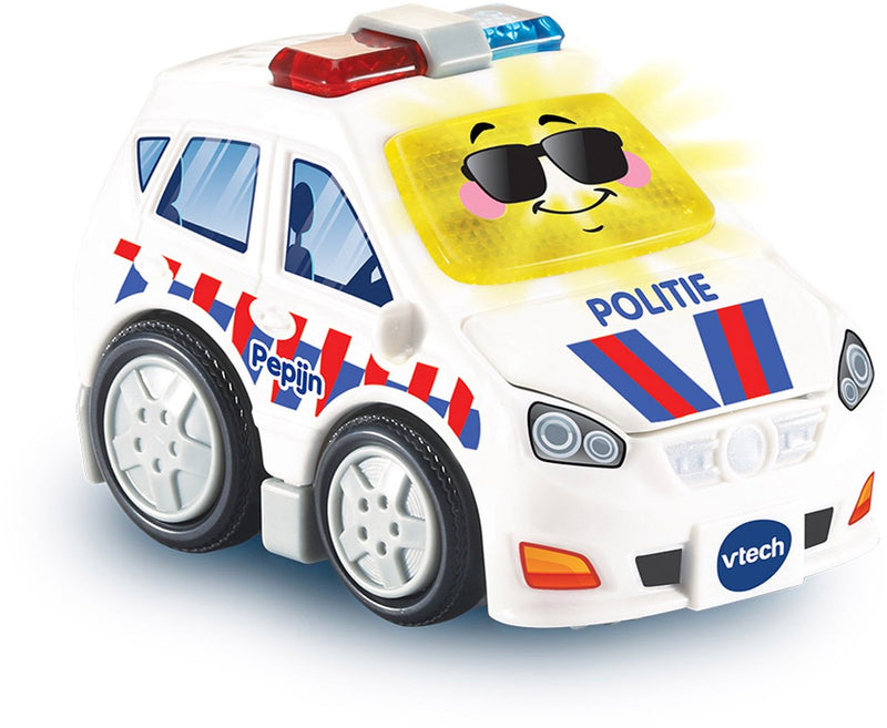 Chargez l'image dans la visionneuse de la galerie, Vtech toet toet auto’s pepijn politie - interactief speelgoed - met licht en geluidseffecten - wit - cadeau - 1 tot 5 jaar