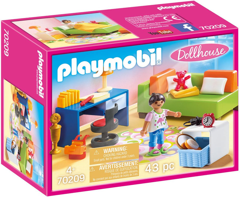 ギャラリービューアに画像をロードする, Playmobil dollhouse kinderkamer met bedbank - 70209