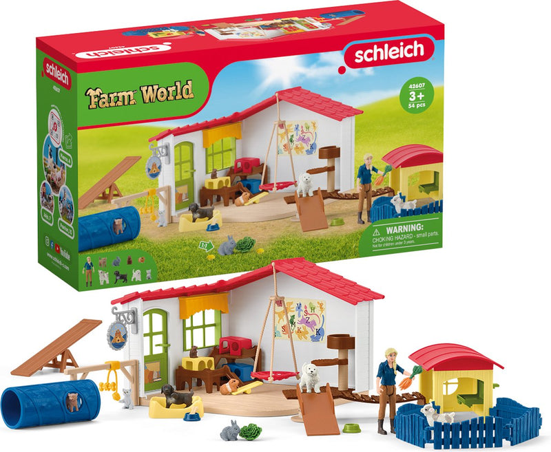 Laden Sie das Bild in Galerie -Viewer, Schleich farm world dierenhotel 42607