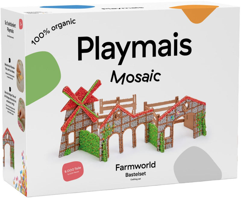 Afbeelding laden in galerijviewer, Playmais mosaic boerderijset - 8000 stukjes