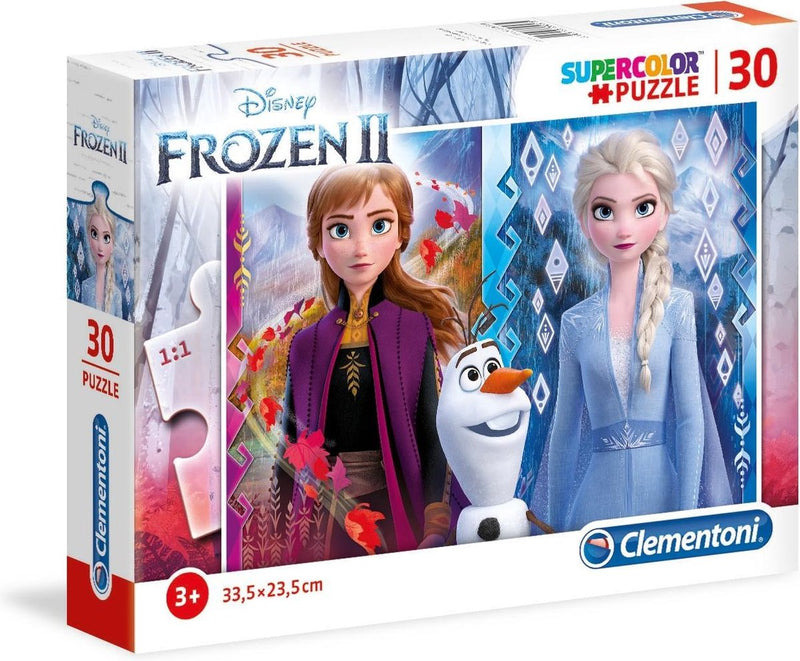 ギャラリービューアに画像をロードする, Clementoni legpuzzel super color frozen ii, 30st.
