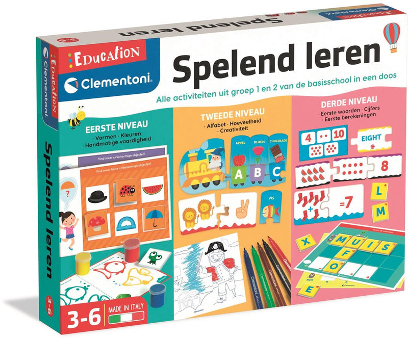 ギャラリービューアに画像をロードする, Clementoni education spelend leren