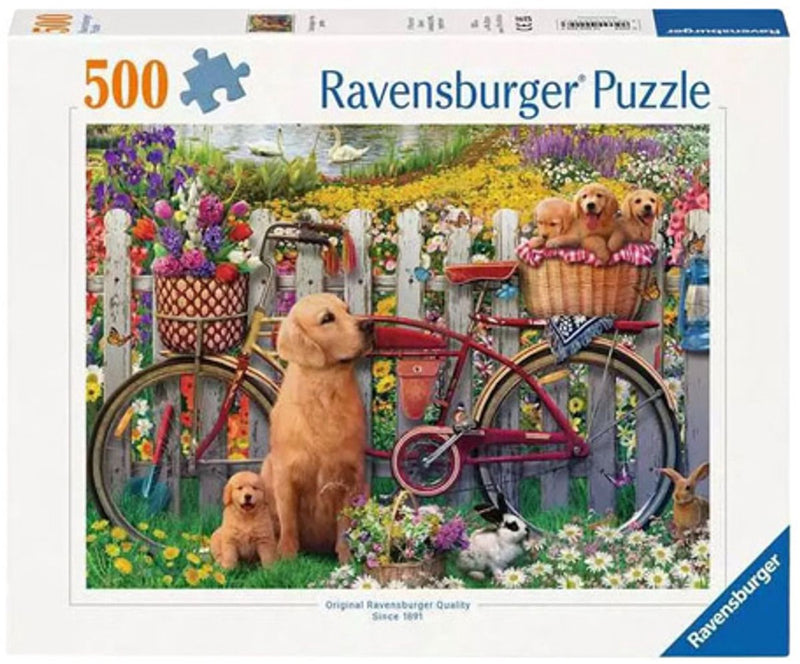 ギャラリービューアに画像をロードする, Ravensburger puzzel honden tuin - legpuzzel 500 stukjes dieren.