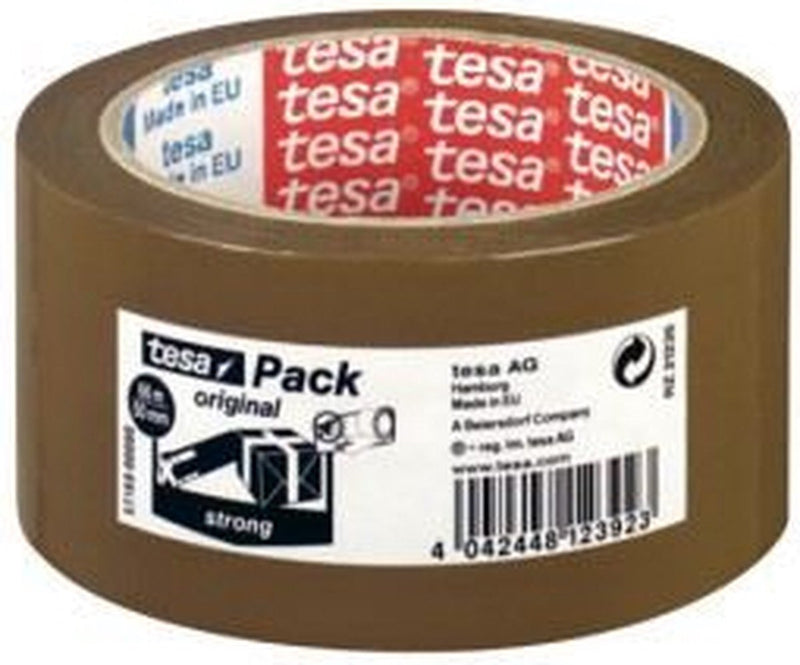 Afbeelding laden in galerijviewer, Tesa verpakkingstape br 57168 - 66 m x 50 mm