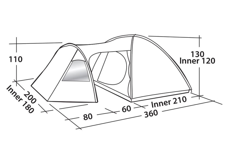Load image into Gallery viewer, Easy Camp Eclipse 300 tent