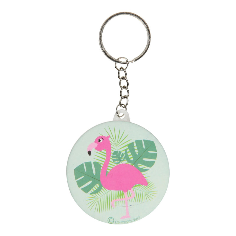 Load image into Gallery viewer, Lg-imports sleutelhanger flamingo met spiegeltje