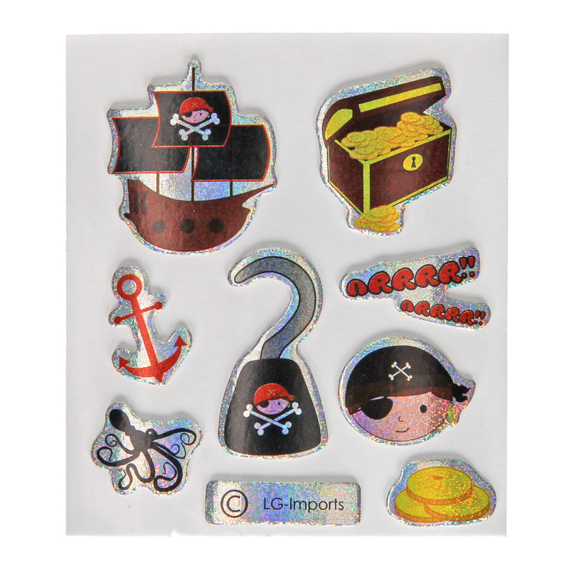 Load image into Gallery viewer, Duckiez stickers piraten glinsterend
