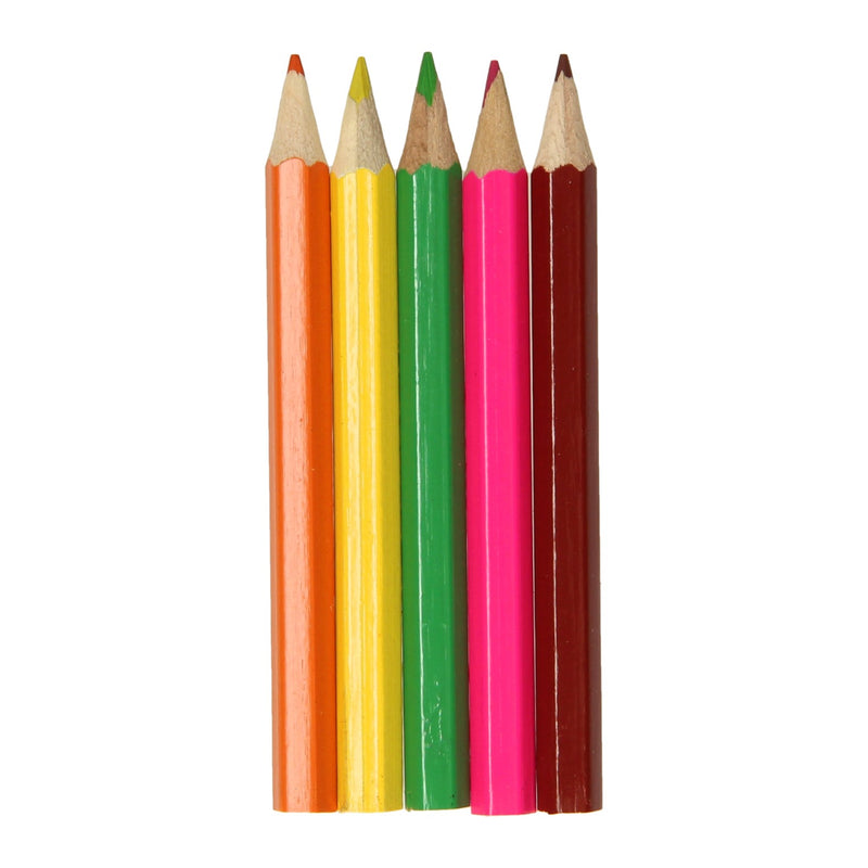 Load image into Gallery viewer, Duckiez kleurpotloden wilde dieren, 6st.