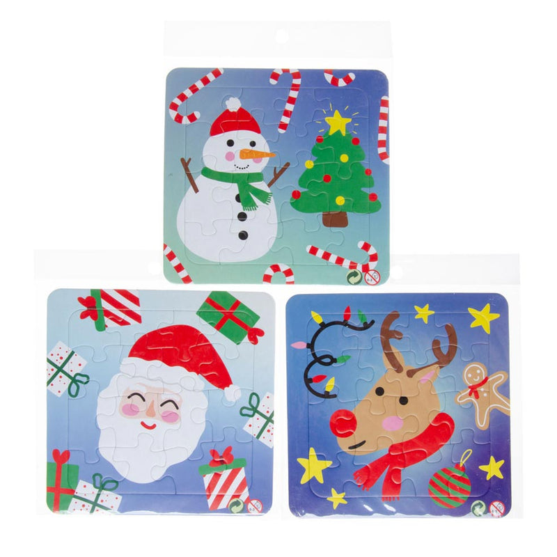 Load image into Gallery viewer, Duckiez mini puzzeltje kerst, 16st.