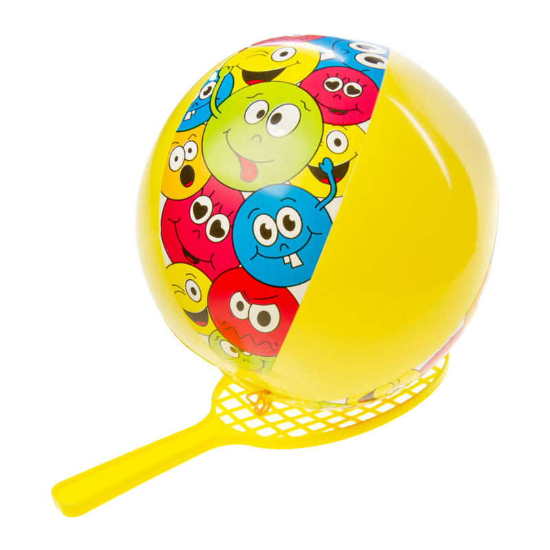 Load image into Gallery viewer, Duckiez racket met tapbal lachgezicht