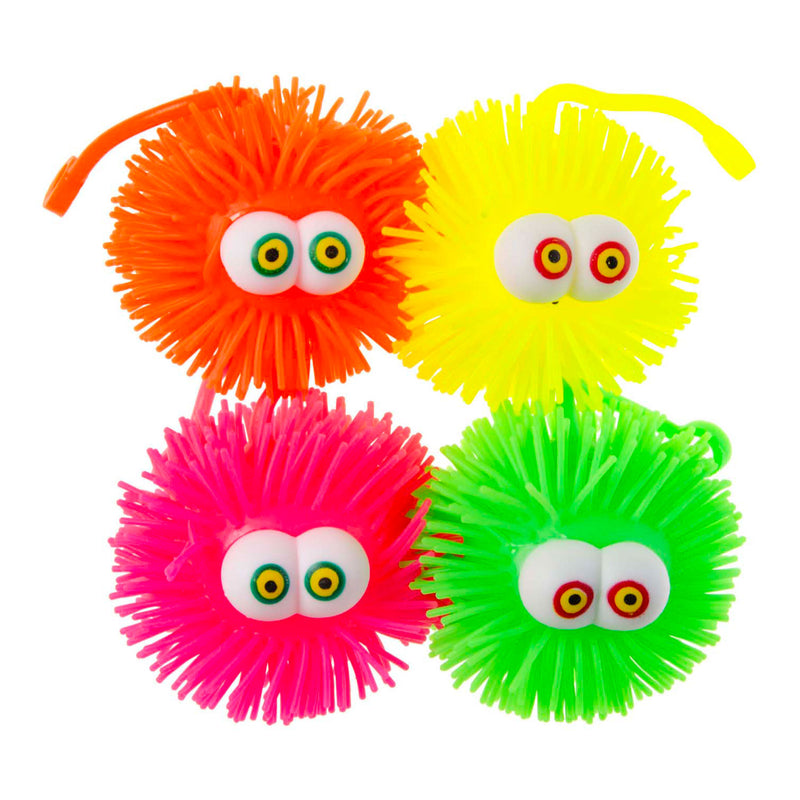 Load image into Gallery viewer, Duckiez pufferbal met ogen, 10cm