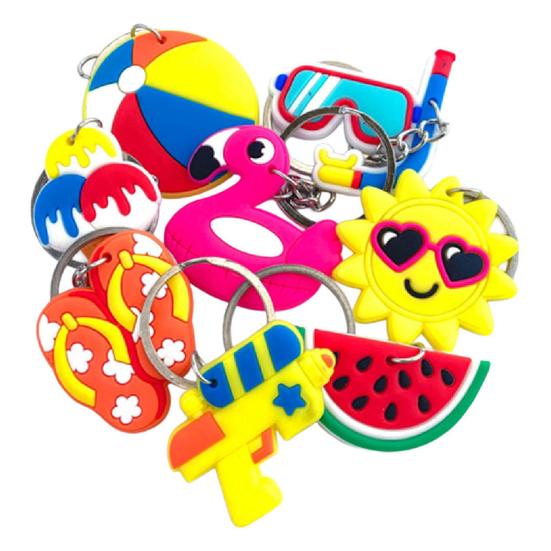 Afbeelding laden in galerijviewer, Duckiez sleutelhanger zomer