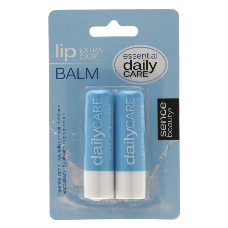 Afbeelding laden in galerijviewer, Sence lippenbalsem natural twin pack blauw 2x4,8gr