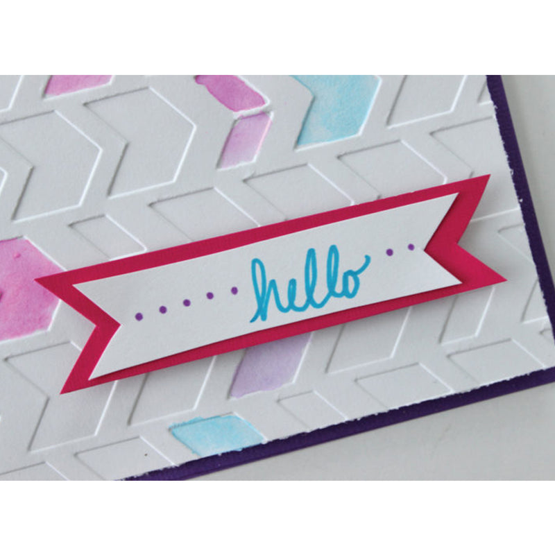 Load image into Gallery viewer, Darice • embossing sjabloon tribal chevron