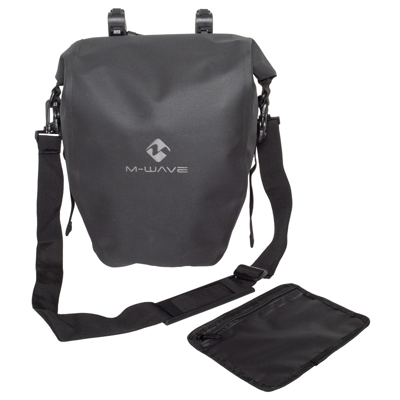 Afbeelding laden in galerijviewer, M-wave rough ride ii rack black series pannier bag