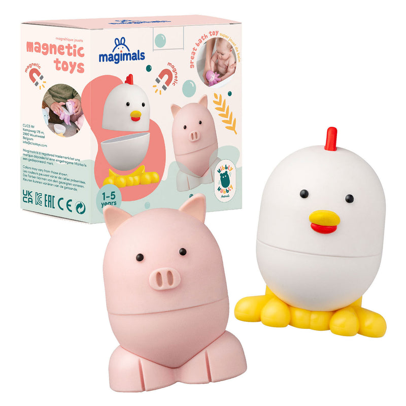 Load image into Gallery viewer, Clics magimals wilby wobly farm magnetisch speelgoed