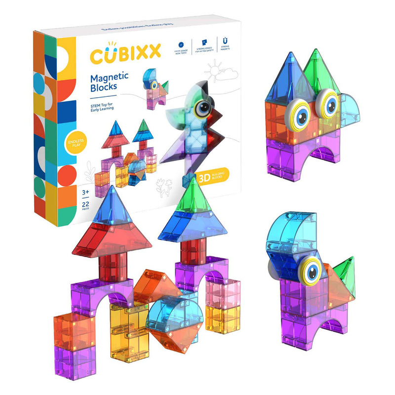 Load image into Gallery viewer, Clics cubixx magnetische bouwspeelgoed - 22dlg.