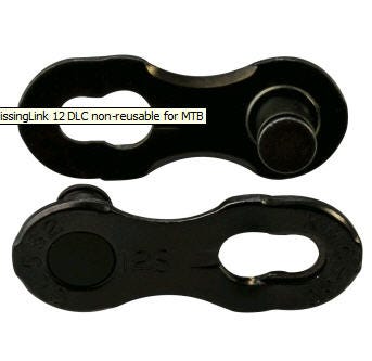 Afbeelding laden in galerijviewer, KMC MissingLink DLC 12 - 5.2mm - Zwart
