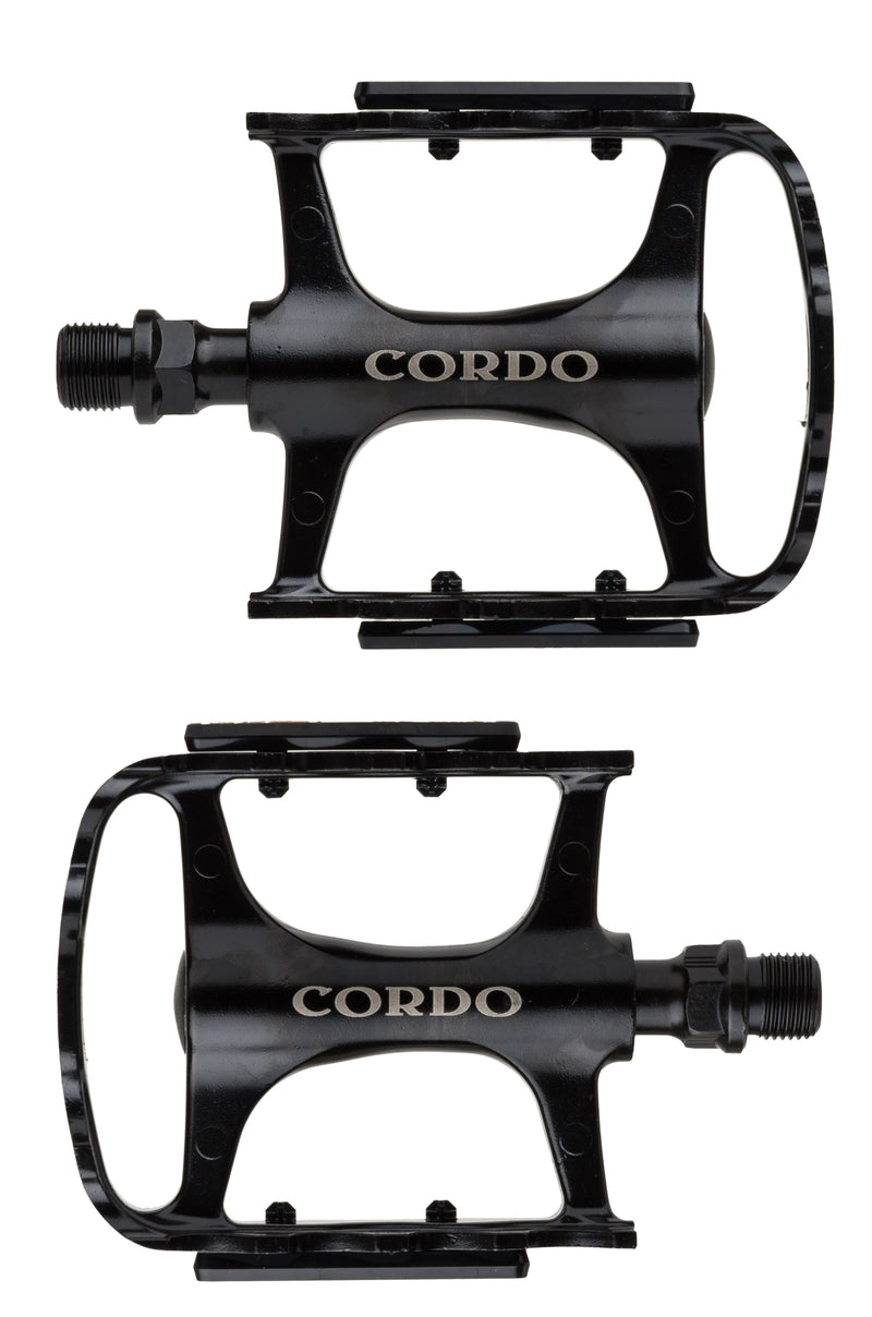 Afbeelding laden in galerijviewer, Cordo trekking pedalen aluminium - zwart