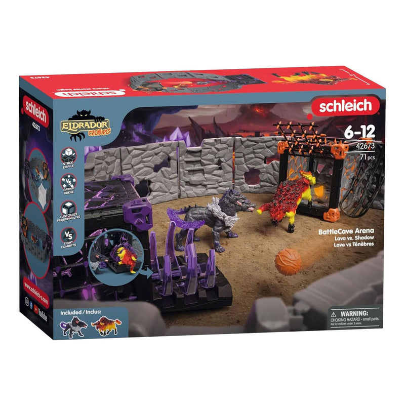 Chargez l'image dans la visionneuse de la galerie, Schleich eldrador battlecave arena: lava vs schaduw 42673
