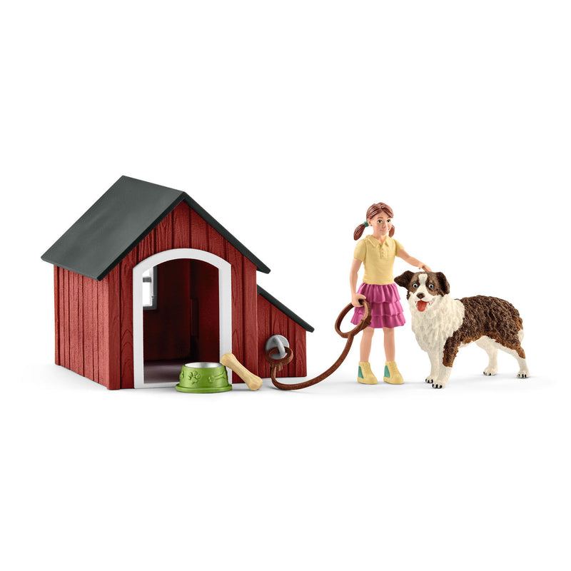 Load image into Gallery viewer, Schleich FARM WORLD Hondenhok 42376