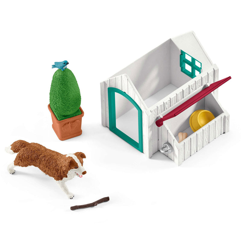 Load image into Gallery viewer, Schleich horse club hannah's gasten met ruby hond 42458
