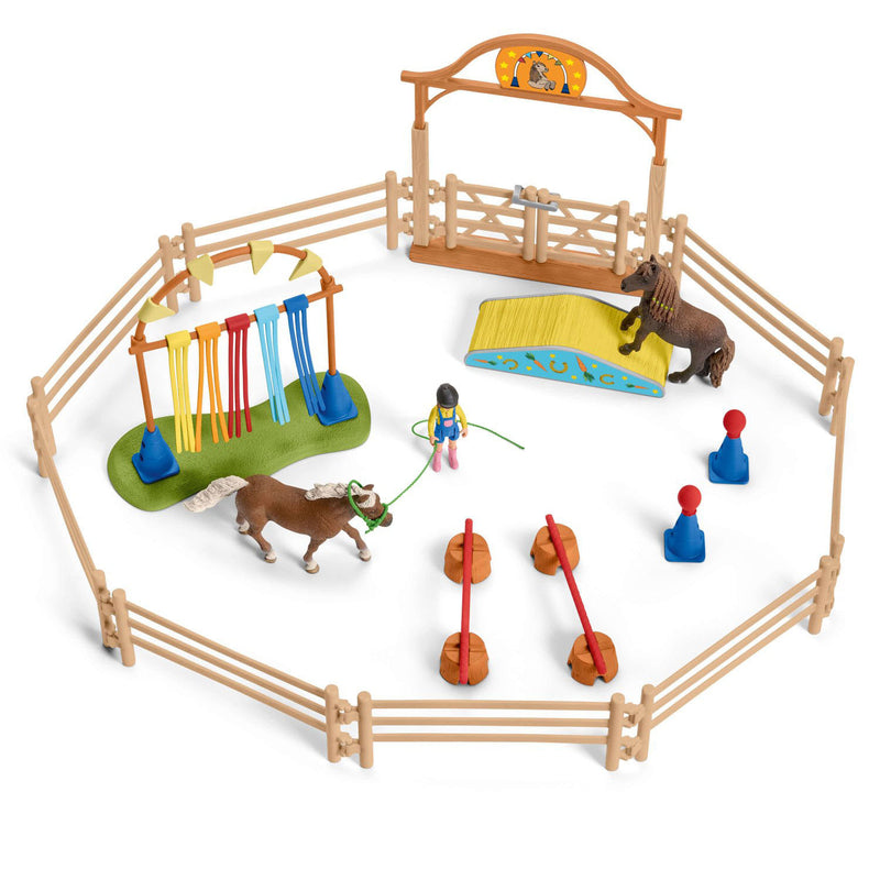 Load image into Gallery viewer, Schleich horse club pony behendigheidstraining 42481
