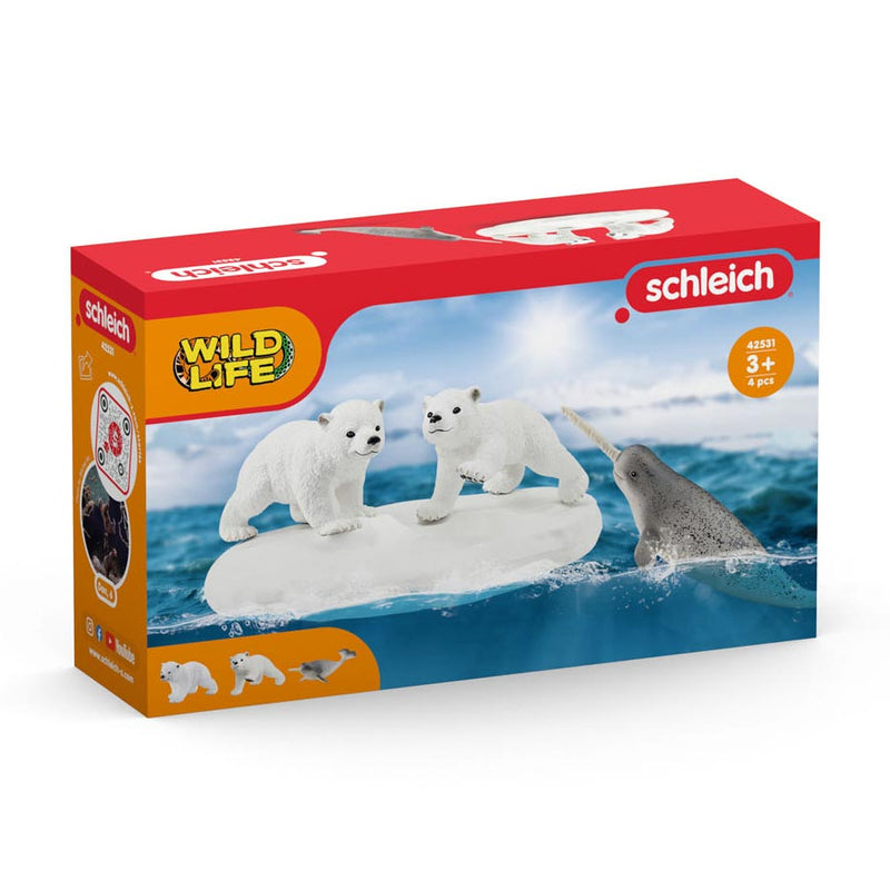 Load image into Gallery viewer, Schleich Wild Life IJsberen glijfeestje