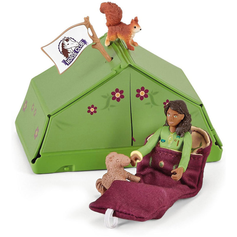 Load image into Gallery viewer, Schleich horse club sarah's kampeeruitstapje 42533