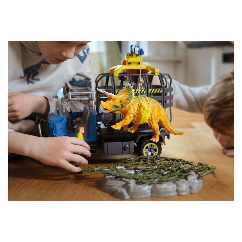 Afbeelding laden in galerijviewer, Schleich dinosaurus - dinosauriërs truckmissie - dino speelgoed - kinderspeelgoed voor jongens en meisjes - 4 tot 12 jaar 42565