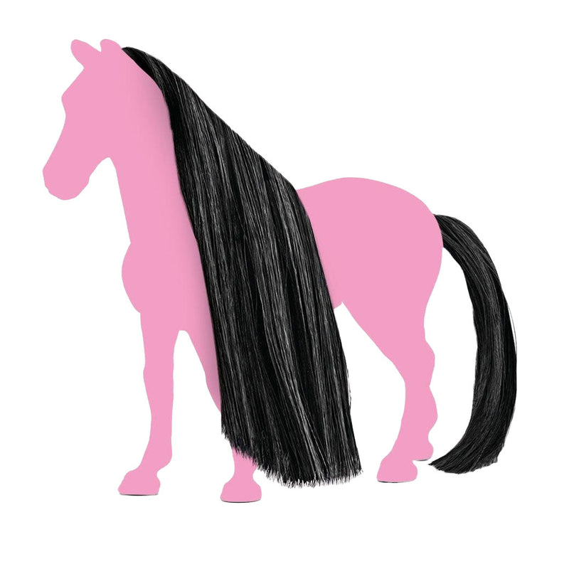Load image into Gallery viewer, Schleich horse club haar beauty horses zwart 42649
