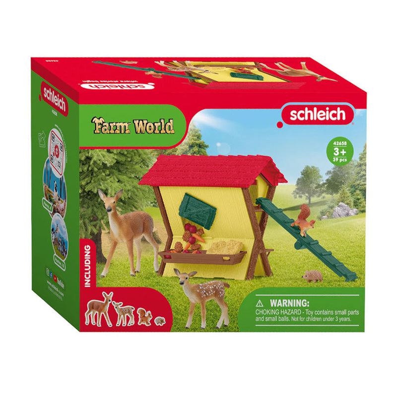 Afbeelding laden in galerijviewer, Schleich farm world de bosdieren voeren 42658