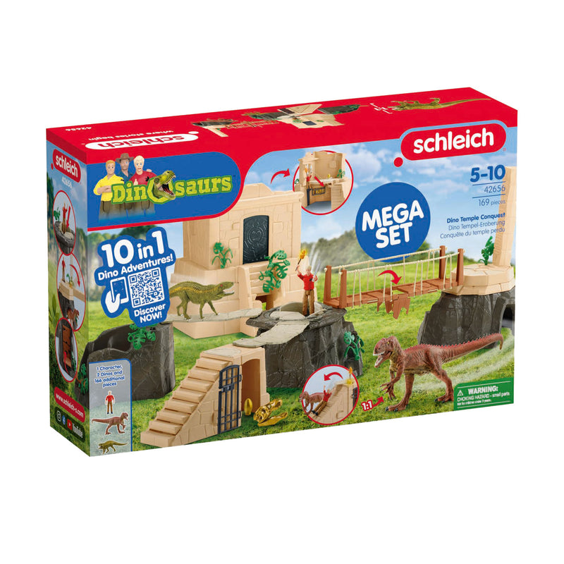 Afbeelding laden in galerijviewer, Schleich dinosaurs tempelverovering 42656