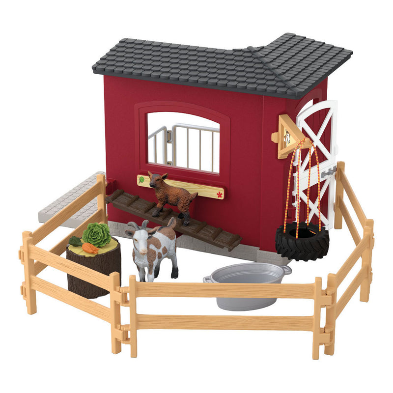 Load image into Gallery viewer, Schleich farm world geitenstal 42726