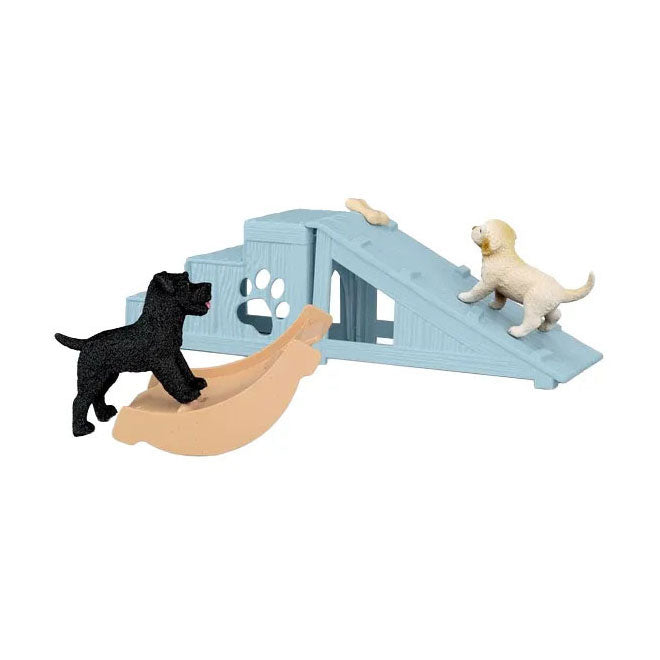Afbeelding laden in galerijviewer, Schleich farm world avonturenpret voor kleine puppy's 42763