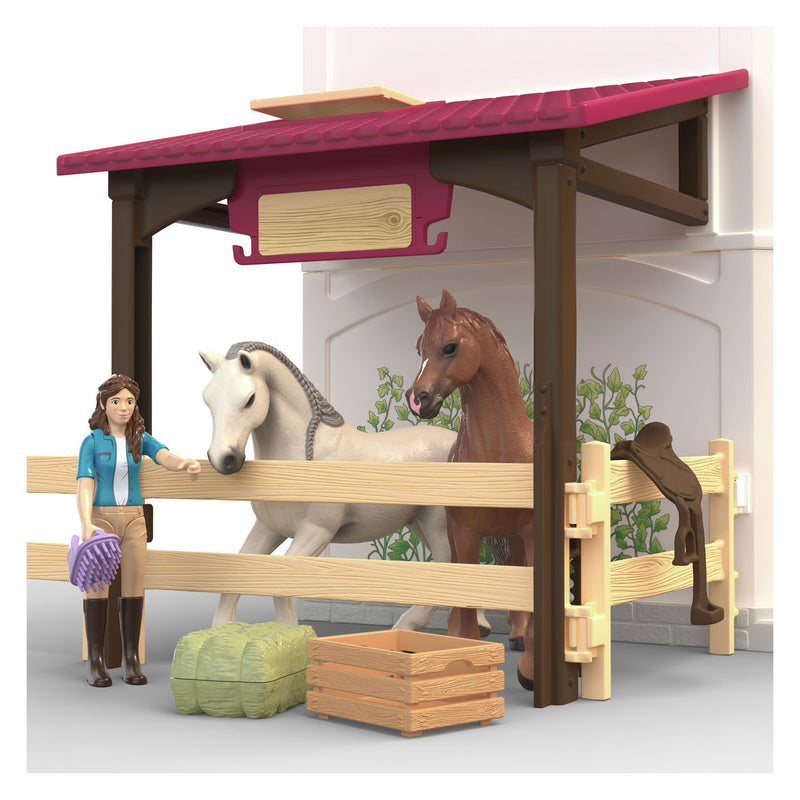 Afbeelding laden in galerijviewer, Schleich horse club lakeside villa paddock 42785