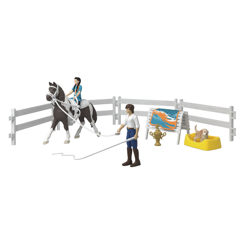 Laden Sie das Bild in Galerie -Viewer, Schleich horse club kim's voltigeset 42799