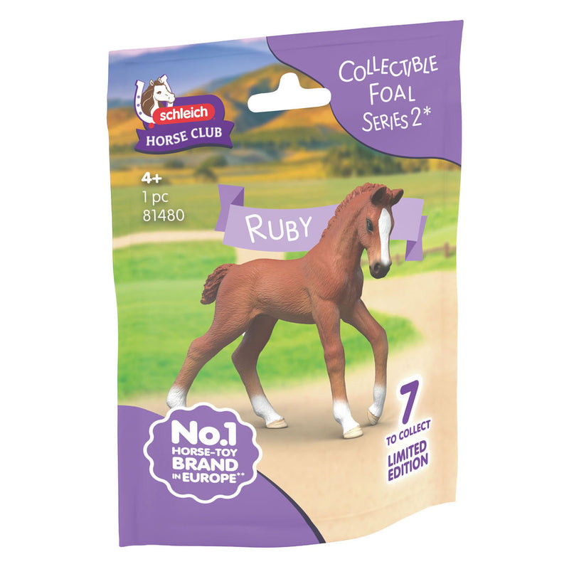 Chargez l'image dans la visionneuse de la galerie, Schleich horse club verzamelbaar veulen ruby 81480