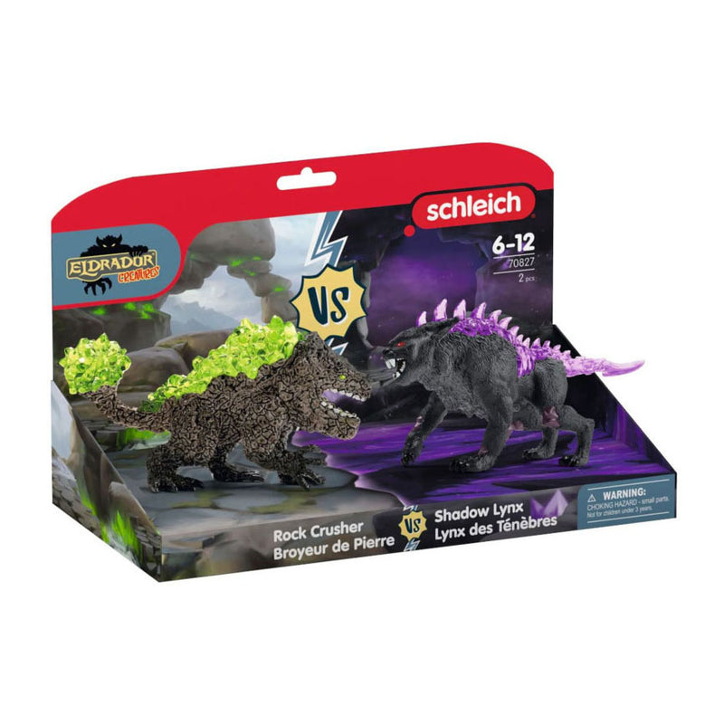 Chargez l'image dans la visionneuse de la galerie, Schleich eldrador creatures schaduwlynx vs. rotsbreker 70827