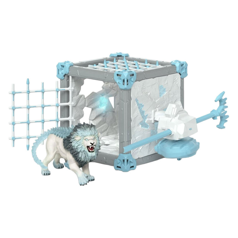 Afbeelding laden in galerijviewer, Schleich eldrador creatures battlecave ijsleeuw 42766