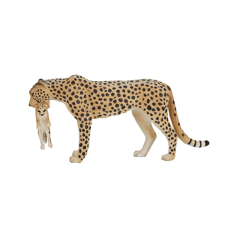 Load image into Gallery viewer, Mojo Wildlife Cheetah Vrouwtje met Welp 387167