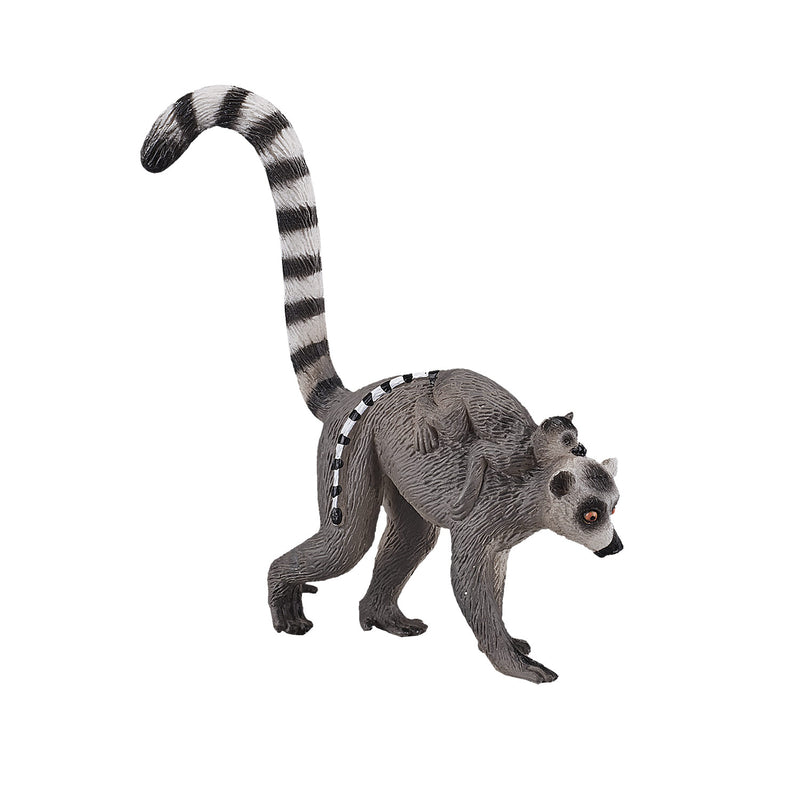 ギャラリービューアに画像をロードする, Mojo wildlife ringstaartmaki met baby - 387237